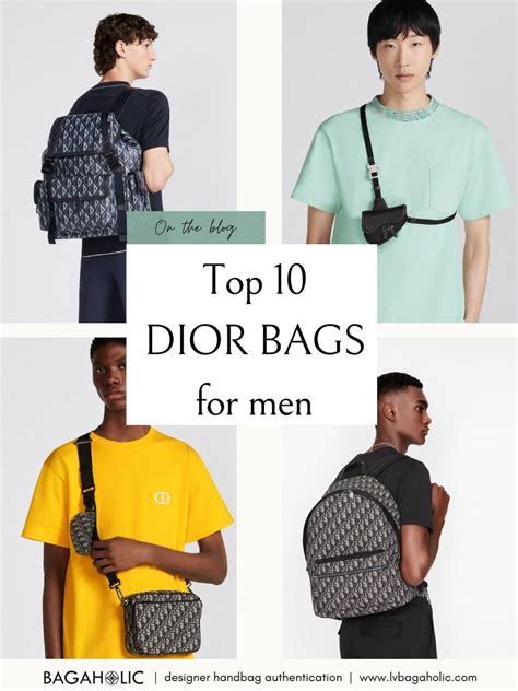 dior bags for men